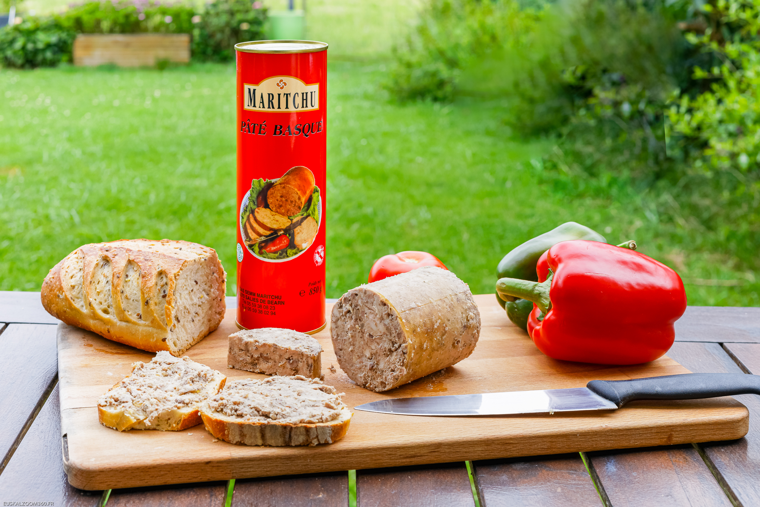 Pâté Basque Mi-cuit 850 g