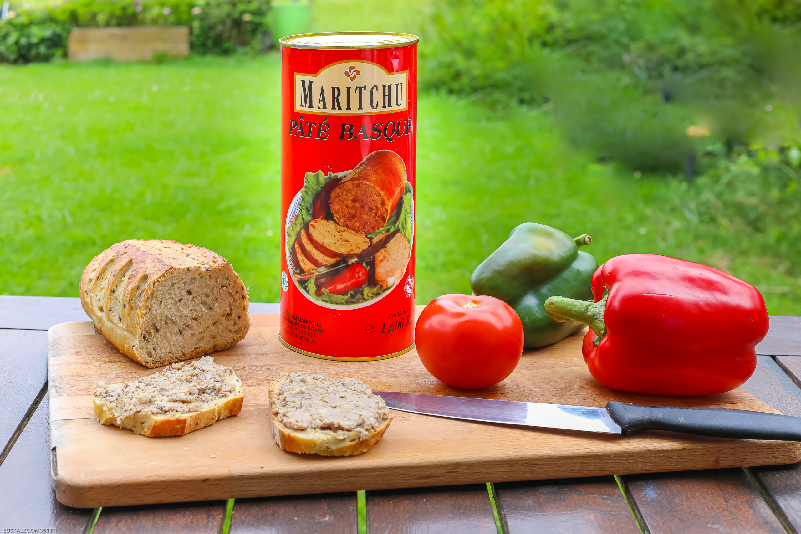 Pâté Basque Mi-cuit 1,6 kg