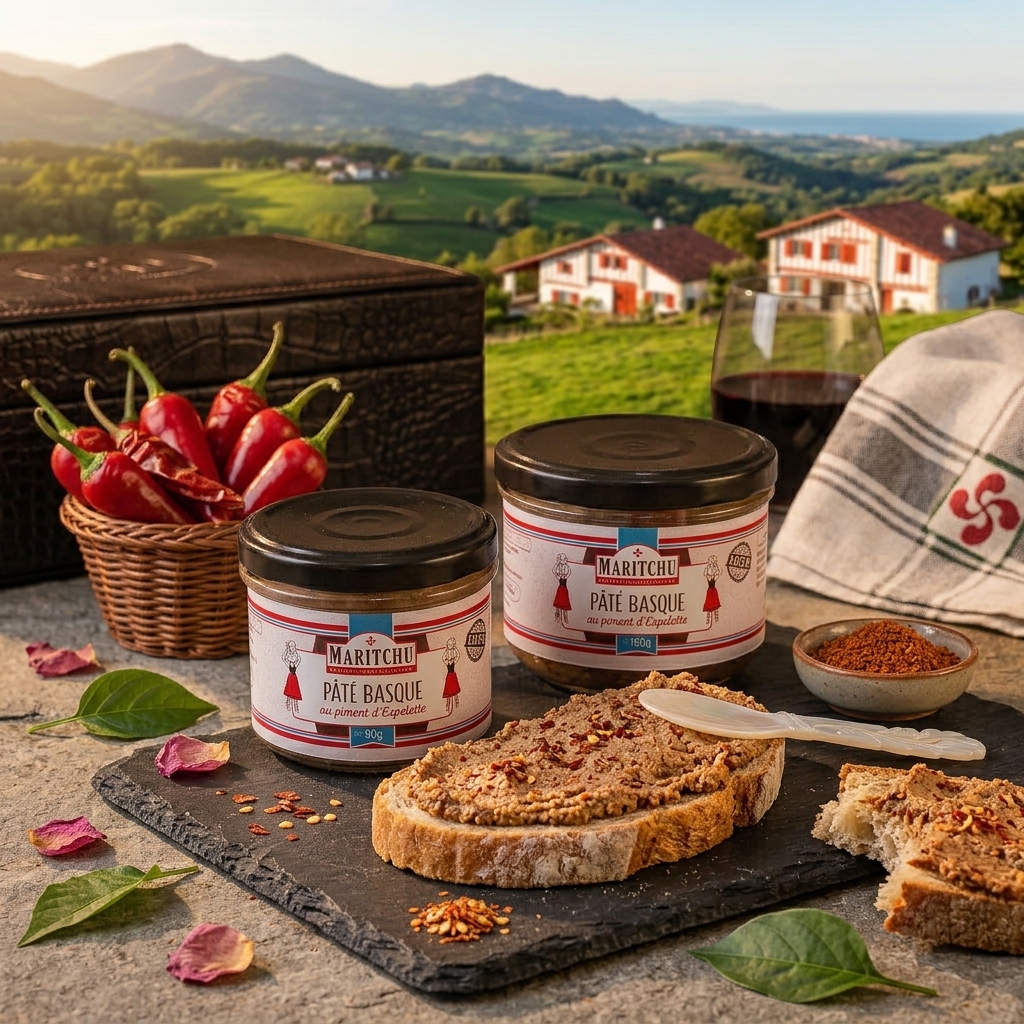 Véritable Pâté Basque au Piment d’Espelette